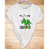 Cartoon animal colorful letter printing short-sleeved T-shirt nihaostyles clothing wholesale NSYAY88165