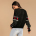 Round Neck Casual Long-Sleeved Knitted Christmas Sweater NSYYF86329