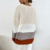 suéter de manga larga con cuello redondo y fondo nihaostyles ropa al por mayor NSYYF86346