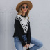 round neck loose leopard print sweater nihaostyles wholesale clothes NSYYF86354