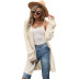 pure Color Knitted twist Sweater cardigan nihaostyles wholesale clothing NSYYF86391