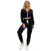 long-sleeved zipper hooded sweatershirt trousers two-piece set nihaostyles wholesale clothing NSYYF86645