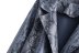 snake print lapel imitation leather jacket nihaostyles wholesale clothing NSAM86709