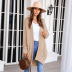 solid color long-sleeved sweater coat nihaostyles wholesale clothing NSQSY87259