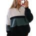  women s round neck loose plus velvet pullover sweatershirt nihaostyles wholesale clothing NSJRM81753
