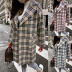 Double-Breasted Woolen Mid-Length Coat NSYF81758