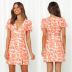 summer sexy v-neck floral print split dress nihaostyles wholesale clothing NSJRM81855