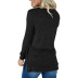 women s  round neck solid color pocket T-shirt nihaostyles wholesale clothing NSLZ81875