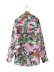 blusa con estampado de estilo tropical de otoño nihaostyles ropa al por mayor NSAM81883