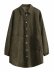 women s corduroy mid-length shirt jacket coat nihaostyles wholesale clothing NSAM81896