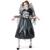 Halloween cosplay Zombie Skeleton Print Mesh dress nihaostyles wholesale halloween costumes NSPIS81916