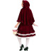 Halloween cosplay Little Red Riding Hood costumes nihaostyles wholesale halloween costumes NSQHM81925