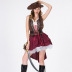 Halloween cosplay Pirates of the Caribbean dress nihaostyles wholesale halloween costumes NSQHM81927