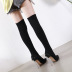 women s pointed stretch long tube over the knee stiletto boots nihaostyles wholesale clothing NSSO81993