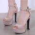  women s thick high-heeled fish mouth sandals nihaostyles wholesale clothing NSSO81994