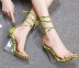 snake pattern straps high-heeled wedge sandals nihaostyles wholesale clothing NSSO82001