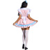 Halloween cosplay cat claw powder blue costume nihaostyles wholesale halloween costumes NSPIS82040