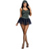 Halloween cosplay spy sling backless dress nihaostyles wholesale halloween costumes NSPIS82042