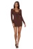 autumn slim backless sling knitted dress nihaostyles wholesale clothing NSJRM82048