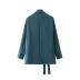 women s irregular green long coat nihaostyles wholesale clothing NSAM82064