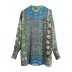 autumn print blouse cardigan nihaostyles wholesale clothing NSAM82074