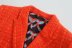 autumn print on the lining slim blazer coat nihaostyles wholesale clothing NSAM82117