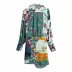 autumn print receiving waist shirt dress nihaostyles wholesale clothing NSAM82122