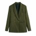 autumn breasted Slim blazer nihaostyles wholesale clothing NSAM82147