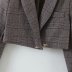 autumn short suit jacket nihaostyles wholesale clothing NSAM82203