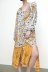 autumn V-neck positioning print dress nihaostyles wholesale clothing NSAM82207