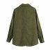 autumn corduroy shirt jacket nihaostyles wholesale clothing NSAM82209