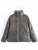 chaqueta de algodón con cremallera de doble bolsillo nihaostyles ropa al por mayor NSAM82232