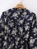 autumn round neck long-sleeved floral dress nihaostyles wholesale clothing NSAM82236