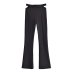 autumn hollow high waist micro-belled pants nihaostyles wholesale clothing NSAM82260