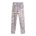 autumn women s print straight leg jeans nihaostyles wholesale clothing NSAM82265