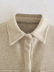 retro lapel double pockets single-breasted short jacket nihaostyles wholesale clothing NSAM82296