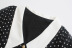 polka-dot long-sleeved slim printed dress nihaostyles clothing wholesale NSAM82351