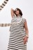 striped sleeveless knitted loose dress nihaostyles clothing wholesale NSAM82355