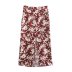 flower print skirt nihaostyles clothing wholesale NSAM82399