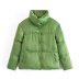 solid color cotton-padded jacket nihaostyles clothing wholesale NSAM82409