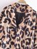 mid-length leopard print woolen jacket nihaostyles clothing wholesale NSAM82411