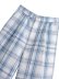checkered pattern straight-leg pants nihaostyles clothing wholesale NSAM82421