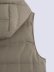 otoño chaleco de algodón con capucha de longitud media nihaostyles ropa al por mayor NSAM82437
