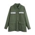 autumn pocket decorated single-breasted jacket nihaostyles wholesale clothing NSAM82444