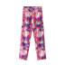autumn floral print slim pants nihaostyles wholesale clothing NSAM82556