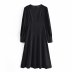 round neck hollow slim dress nihaostyles wholesale clothing NSAM82567
