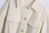 autumn with belt corduroy blouse jacket nihaostyles wholesale clothing NSAM82575