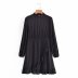  jacquard ruffle long-sleeved dress nihaostyles wholesale clothing NSAM82585