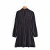  jacquard ruffle long-sleeved dress nihaostyles wholesale clothing NSAM82585