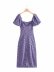 polka dot printing slim slit midi dress nihaostyles clothing wholesale NSAM82616